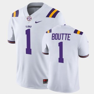 Men's Kayshon Boutte White LSU Tigers #1 College Football Game Jersey 915294-816