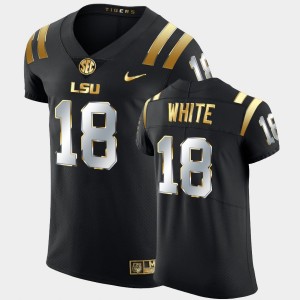 Men's Tre'Davious White Black LSU Tigers #18 Golden Edition Elite Jersey 720509-858