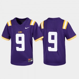 Youth Purple LSU Tigers #9 Untouchable Football Jersey 308271-990